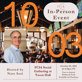 FCIA In-Person Event - FCIA Social Gathering at Tavern Hall