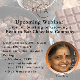 Webinar: Tips for Starting or Growing a Bean-to-Bar Chocolate Company