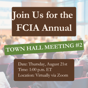 Join Us for the FCIA Annual Town Hall Meeting #2